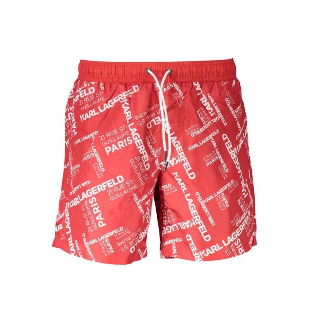 Karl Lagerfeld Rosso Polyester Men's Swim Men's Boxer